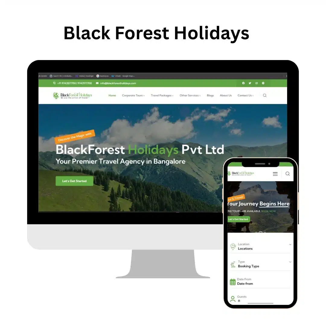 website development portfolio