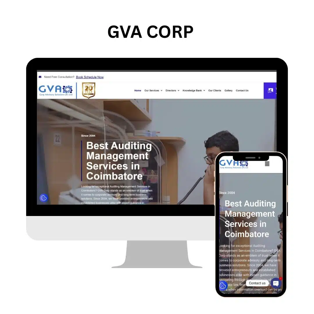 website development portfolio