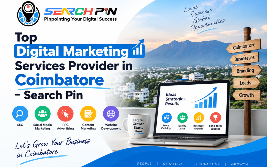 Digital Marketing Services Provider in Coimbatore Search Pin